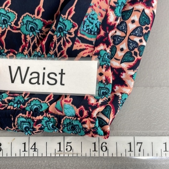 Raga Bohemian Romper Blue Red Size Large L - Picture 16 of 17